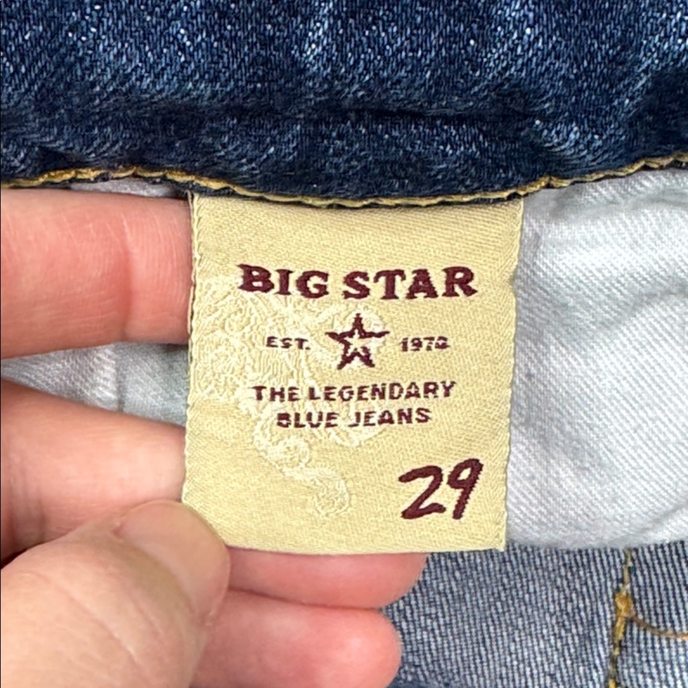 Big Star Remy Low Rise Fit Shorts Size 29 - Picture 7 of 8